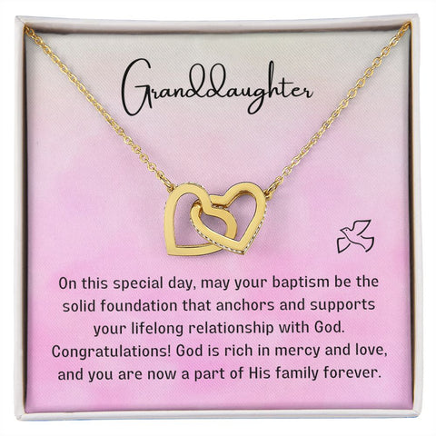 Baptism Gift Girl Present From Grandparents | Granddaughter Christening Gift | Christening Gift Present for Granddaughter