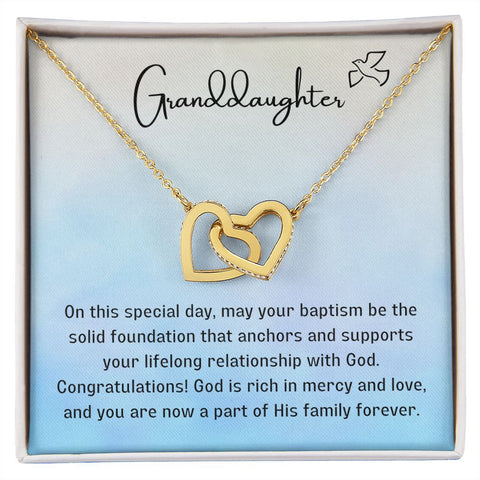 Baptism Gift Girl Present From Grandparents | Granddaughter Christening Gift | Christening Gift Present for Granddaughter