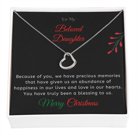 6 2022 Delicated Heart Necklace