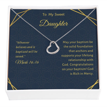 117 2022 Delicated Heart Necklace
