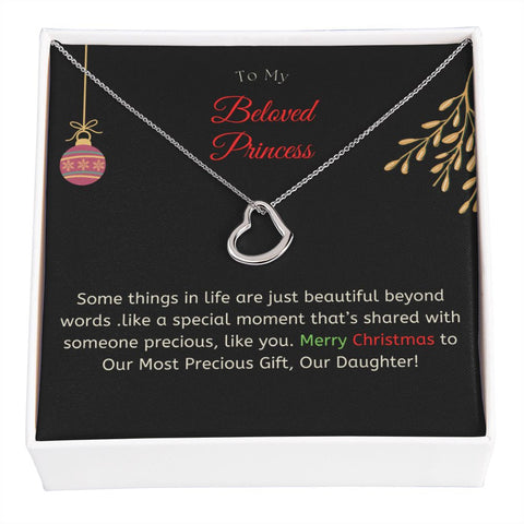 8 2022 Delicated Heart Necklace