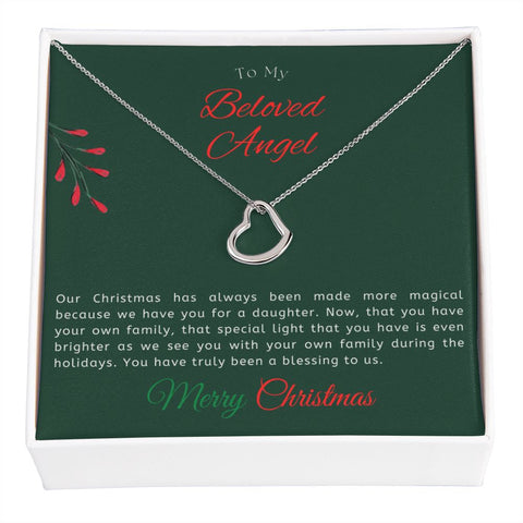 7 2022 Delicated Heart Necklace