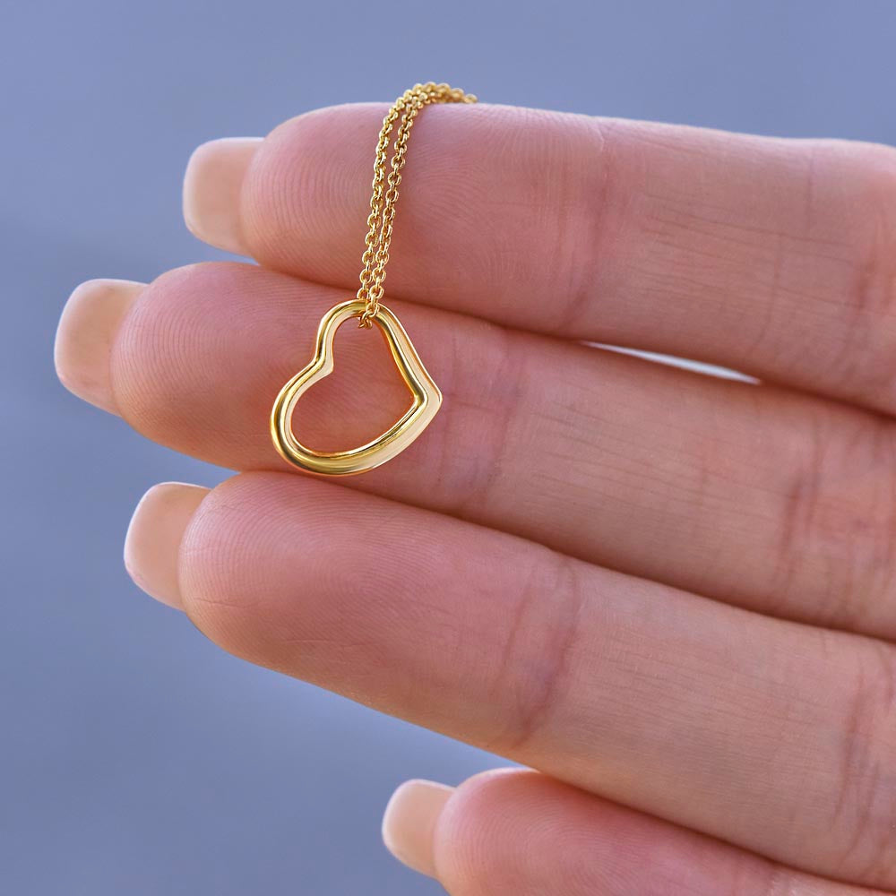 115 2022 Delicated Heart Necklace