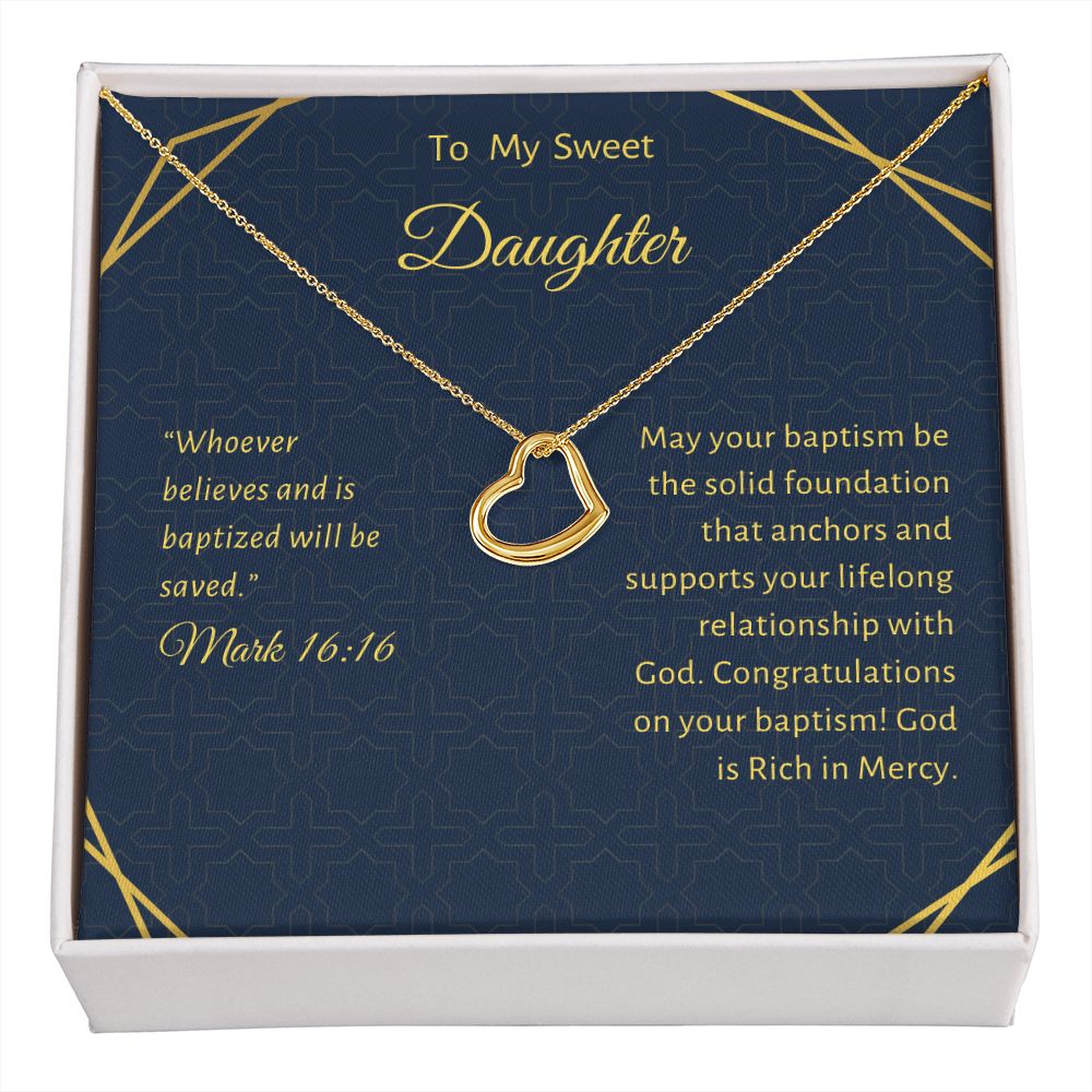 117 2022 Delicated Heart Necklace