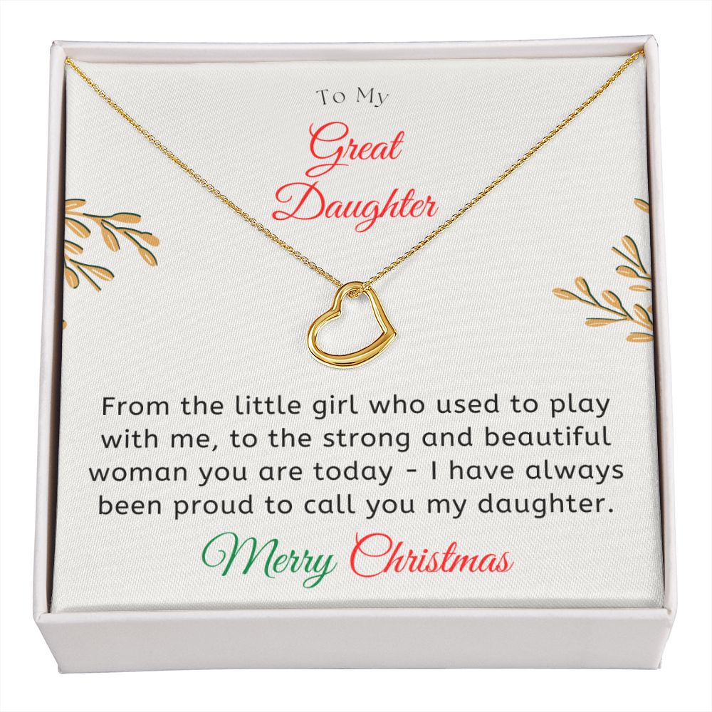 5 2022 Delicated Heart Necklace