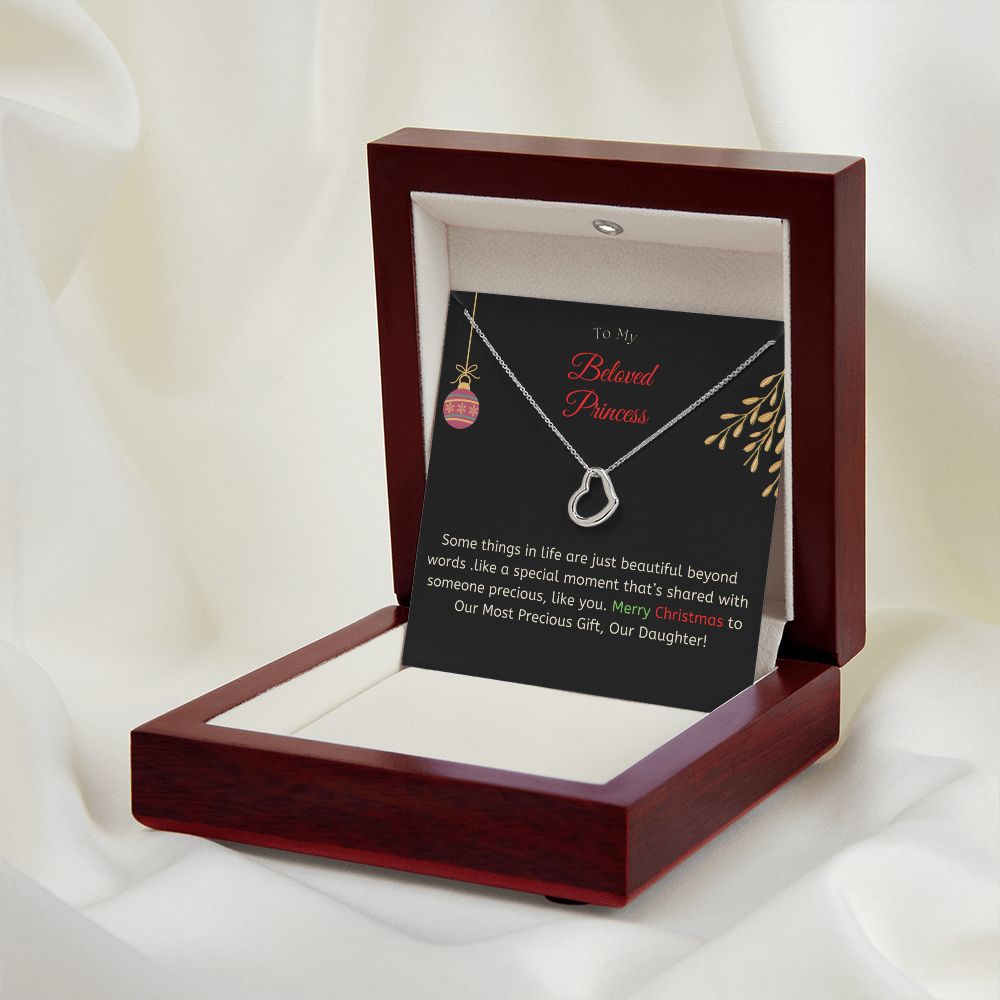 8 2022 Delicated Heart Necklace