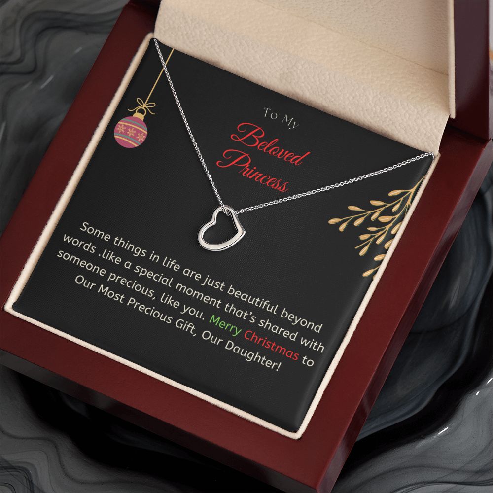 8 2022 Delicated Heart Necklace