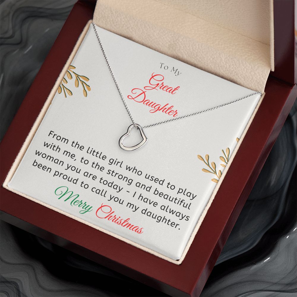 5 2022 Delicated Heart Necklace