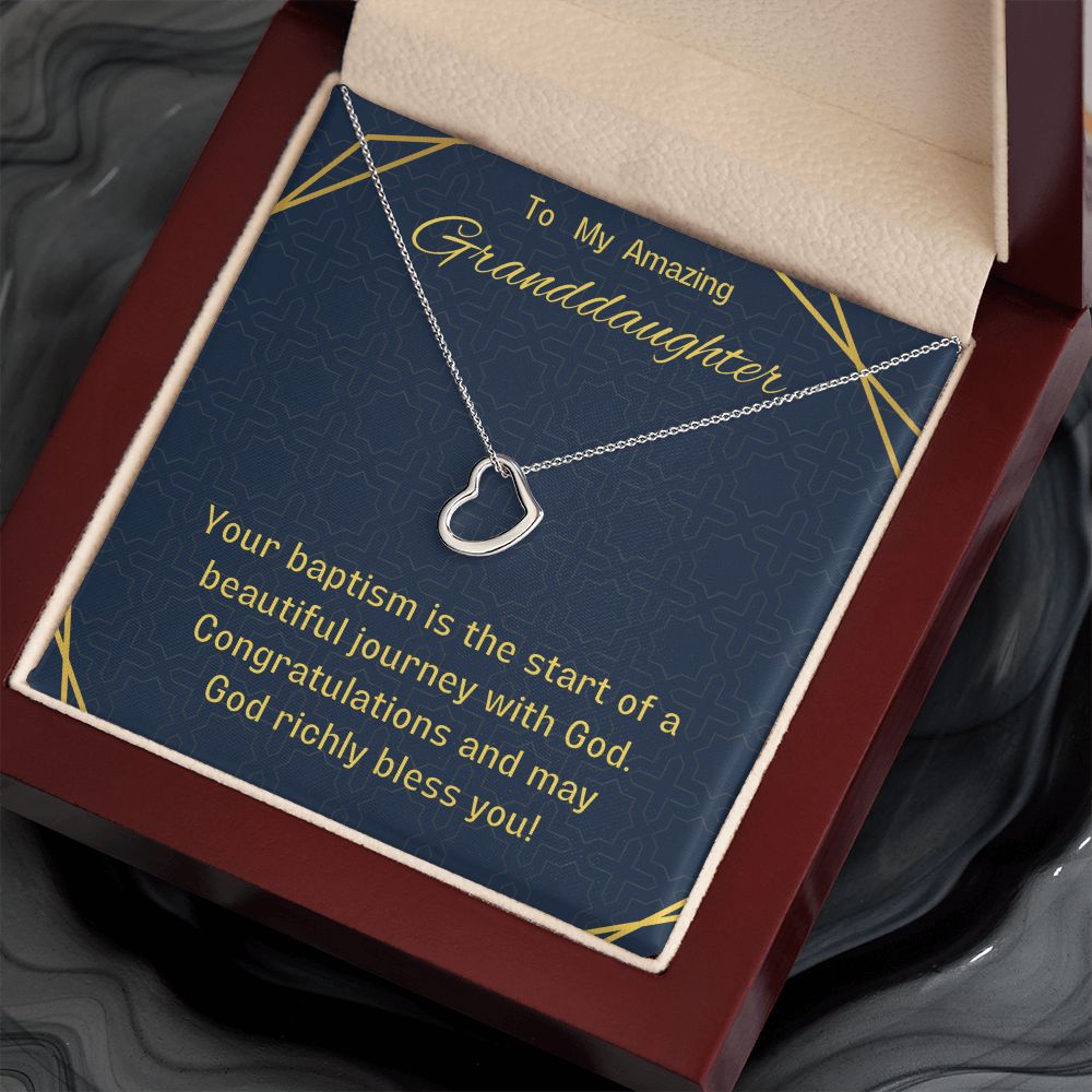 104 2022 Delicated Heart Necklace