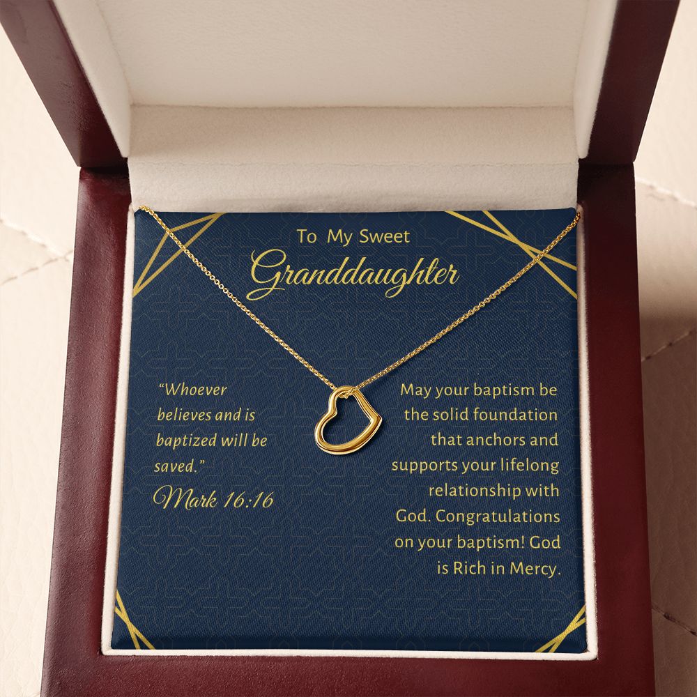 109 2022 Delicated Heart Necklace