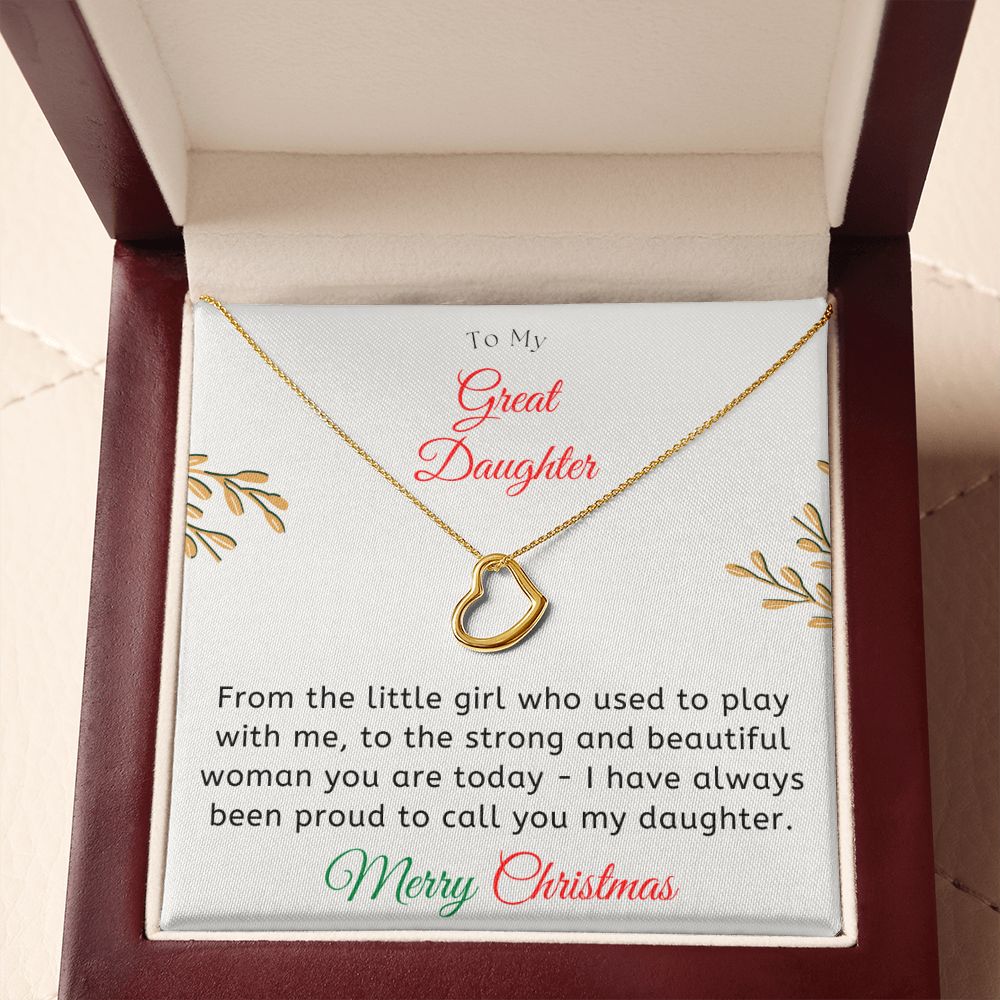 5 2022 Delicated Heart Necklace