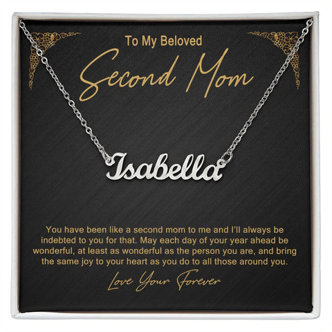 GodMother 2022-12-10-3 Personalized Name Necklace with Message Card