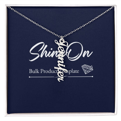 Personalized Name Necklace in Luxury Box