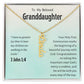 Granddaughter First Communion Gift | Confirmation Gift Present for Granddaughter | Holy Confirmation Gift Girl Present From Grandparents