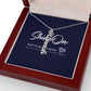 Personalized Name Necklace in Wooden Box