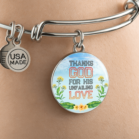 2020-03-06 (Thanks God For His Unfailing Love)  Bracelet Circle