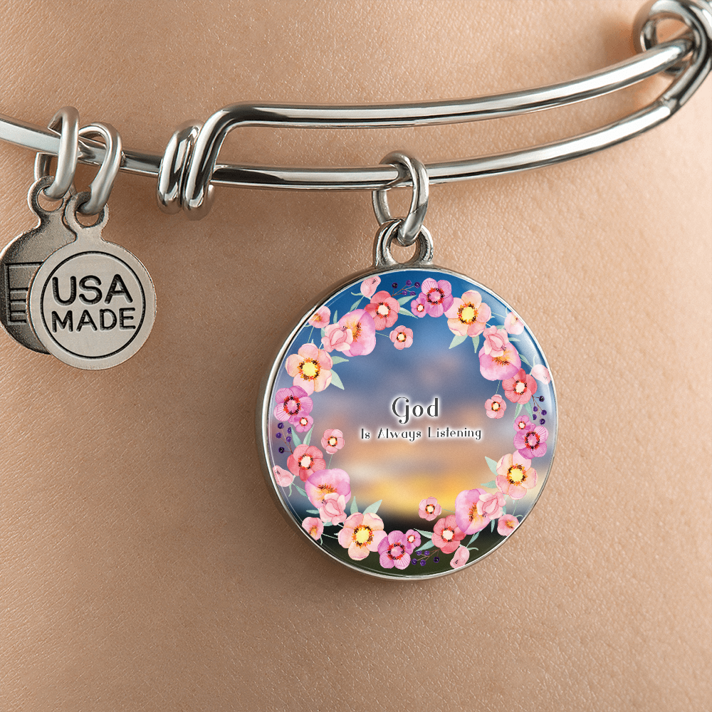 2020-05-14 ( God Is Always Listening) (1) Bracelet Circle