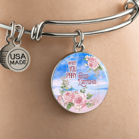 2020-03-24 (When You Pray God Listens) Bracelet Circle