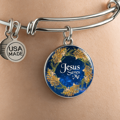 2020-04-17 (Jesus Saves Me)  Bracelet Circle