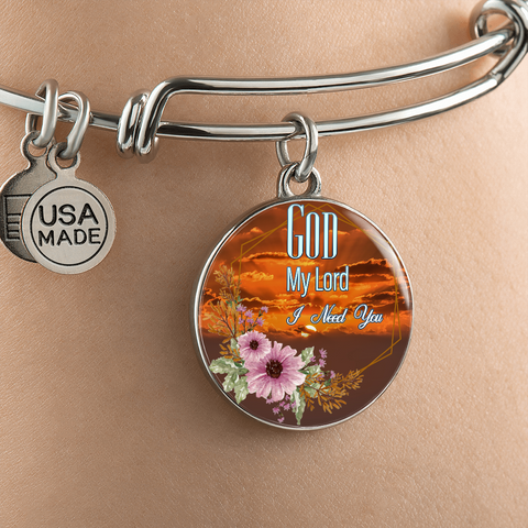 2020-03-18 (God My Lord I Need You)  Bracelet Circle
