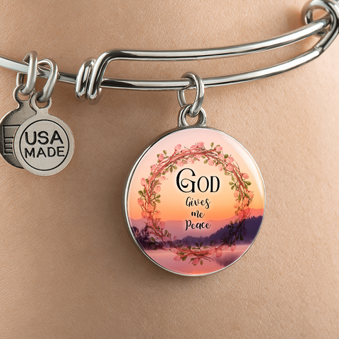 2020-04-20 (God Gives Me Peace)  Bracelet Circle
