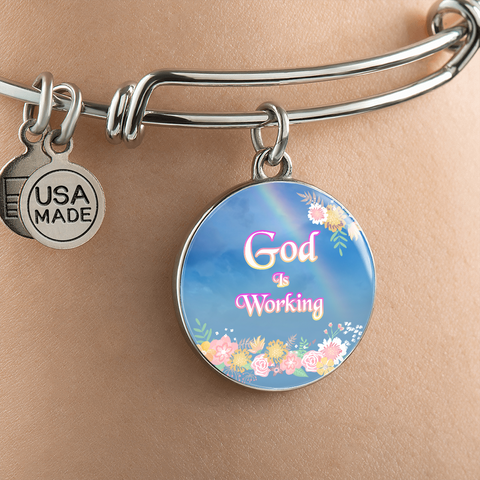 2020-04-16 (God Is Working) Bracelet Circle
