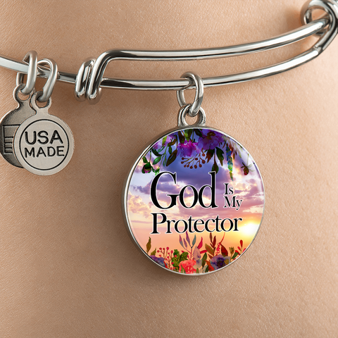 2020-04-01 (God Is My Protector)  Bracelet Circle