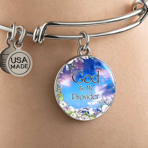 2020-03-31 (God Is My Provider) (1) Bracelet Circle