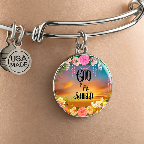2020-03-30 (God Is My Shield) Bracelet Circle