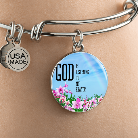 need movement 2020-04-06 (God Is Listening To My Prayer)  Bracelet Circle