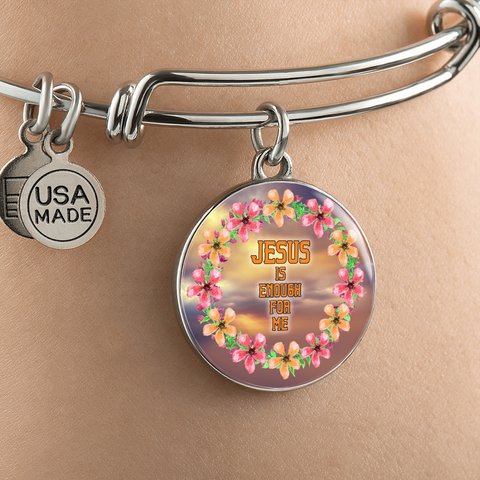 2020-02-27 (Jesus Is Enough For Me) (1) 拷貝 Bracelet Circle