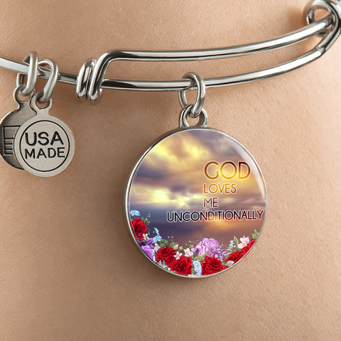 2020-04-10 (God Loves Me Unconditionally) (1)  Bracelet Circle