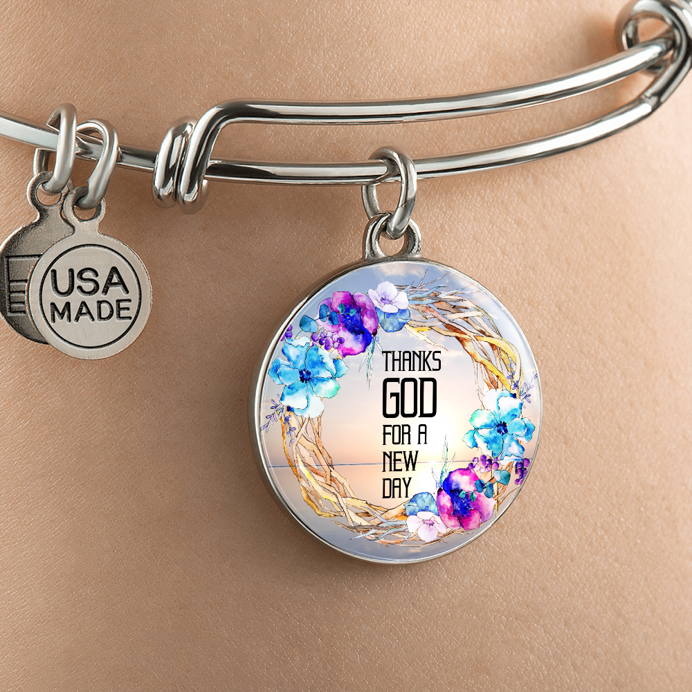2020-03-18 (Thanks God For A New Day) Bracelet Circle
