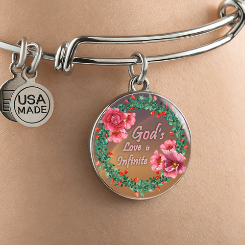 2020-02-25 (God_s Love is Infinite) (2) Bracelet Circle