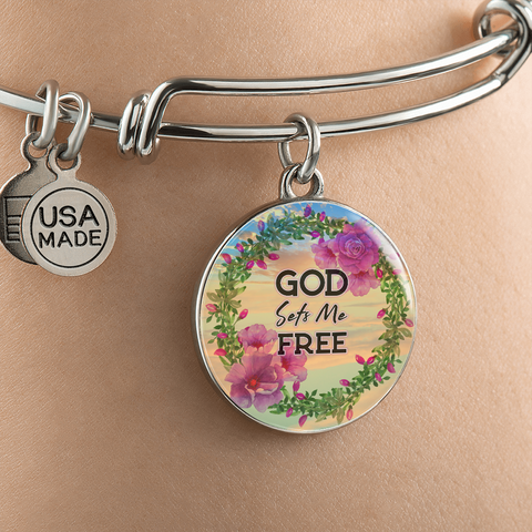2020-02-17 (God Sets Me Free) Bracelet Circle