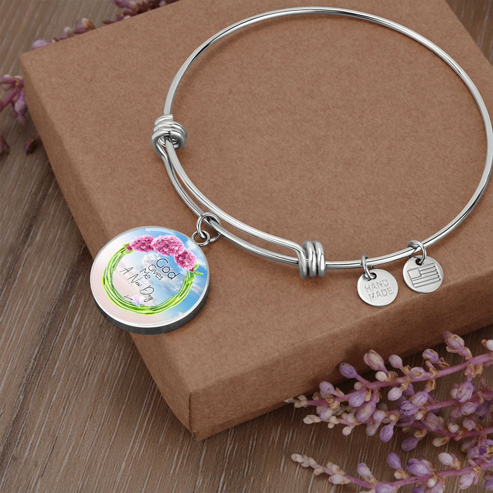 2020-04-19 (God Gives Me A New Day)  Bracelet Circle