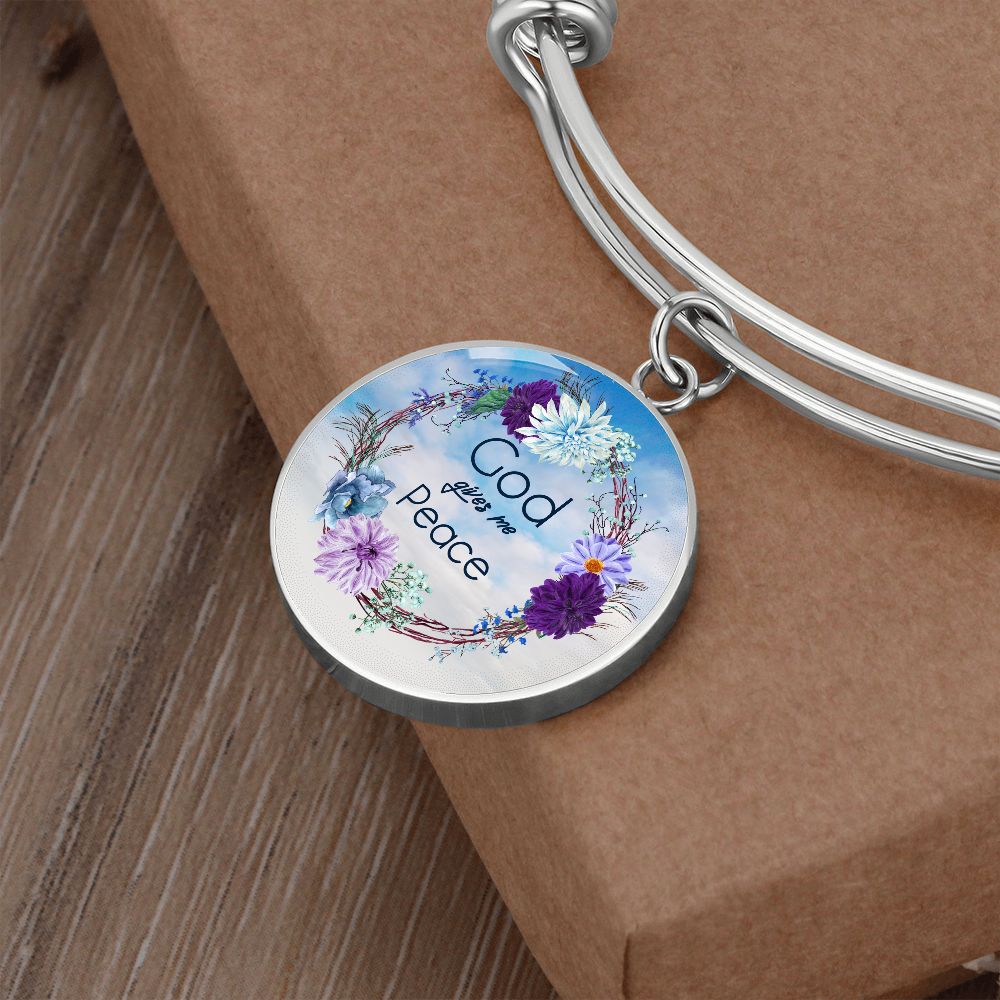 2020-02-24 (God Gives Me Peace) Bracelet Circle