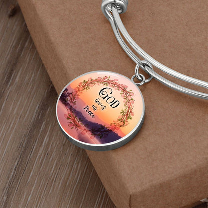 2020-04-20 (God Gives Me Peace)  Bracelet Circle