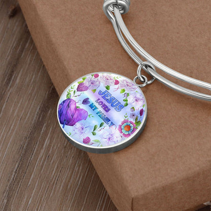 2020-04-15 (Jesus Loves My Family)  Bracelet Circle