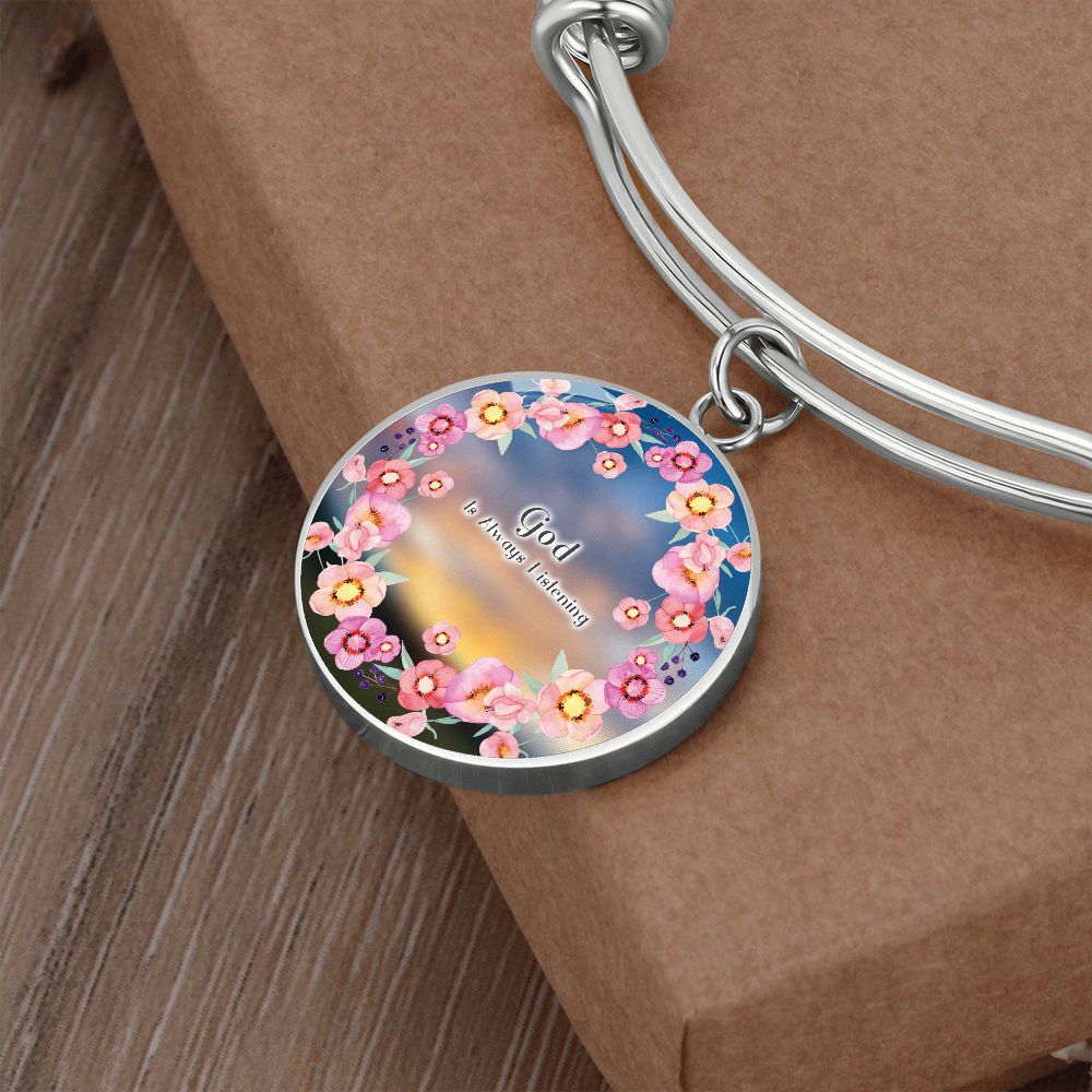 2020-05-14 ( God Is Always Listening) (1) Bracelet Circle