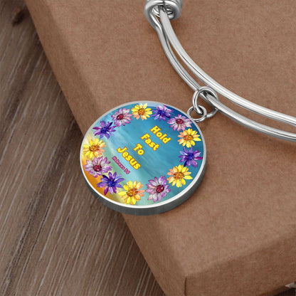 2020-04-29 (Hold Fast To Jesus)  Bracelet Circle