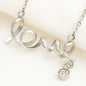 Scripted Love Necklace (Pray For My Mum) [Free Shipping]