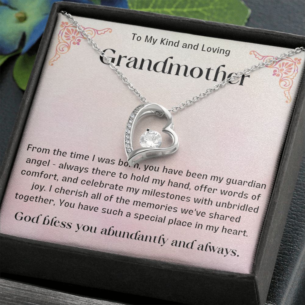 Grandma Necklace from Granddaughter | Best Nana Jewelry Gift for Nana, Stunning Grandmother Necklace, Nana Jewerly, Linking Grandma and You