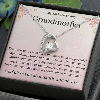 Grandma Necklace from Granddaughter | Best Nana Jewelry Gift for Nana, Stunning Grandmother Necklace, Nana Jewerly, Linking Grandma and You