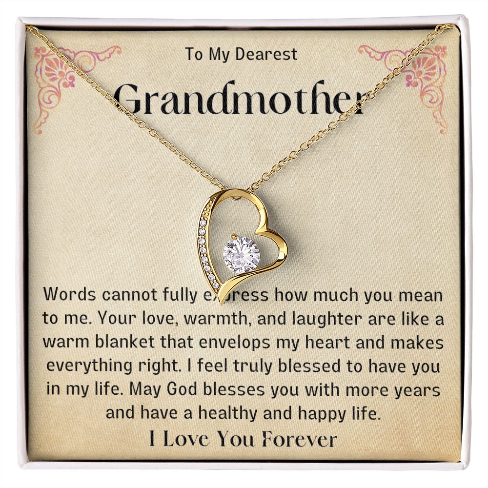 Grandma Necklace from Granddaughter | Best Nana Jewelry Gift for Nana, Stunning Grandmother Necklace, Nana Jewerly, Linking Grandma and You
