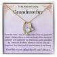 Grandma Necklace from Granddaughter | Best Nana Jewelry Gift for Nana, Stunning Grandmother Necklace, Nana Jewerly, Linking Grandma and You