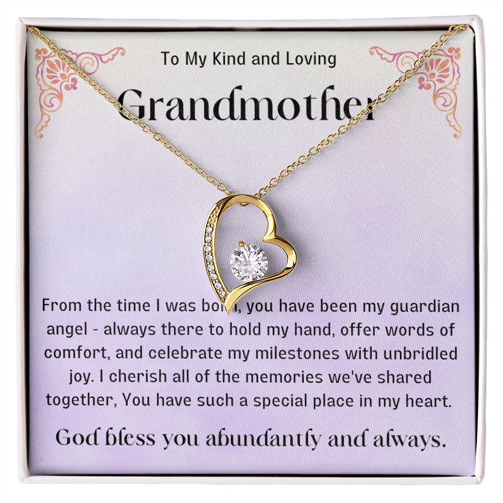 Grandma Necklace from Granddaughter | Best Nana Jewelry Gift for Nana, Stunning Grandmother Necklace, Nana Jewerly, Linking Grandma and You
