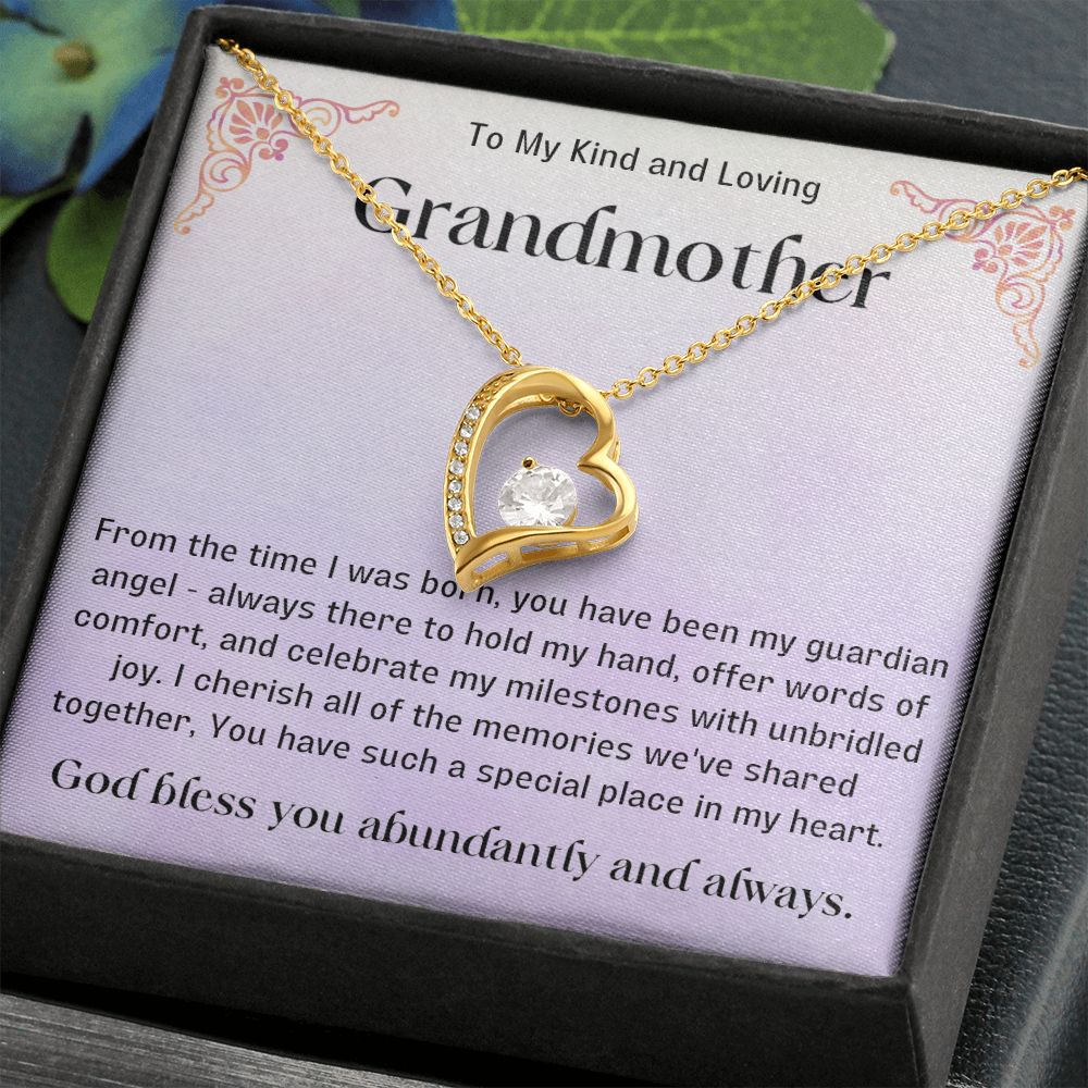 Grandma Necklace from Granddaughter | Best Nana Jewelry Gift for Nana, Stunning Grandmother Necklace, Nana Jewerly, Linking Grandma and You
