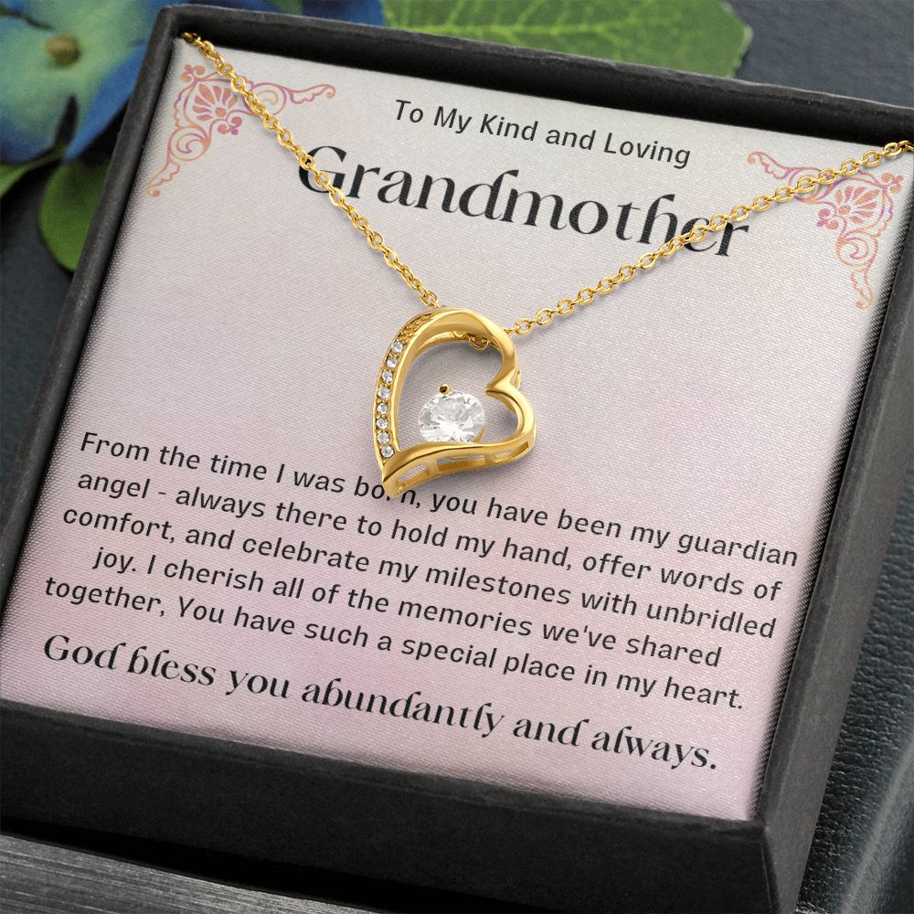 Grandma Necklace from Granddaughter | Best Nana Jewelry Gift for Nana, Stunning Grandmother Necklace, Nana Jewerly, Linking Grandma and You