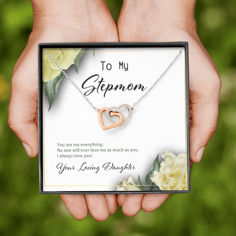 2022-03-29 Stepmom - e To My Beautiful Mom (Interlocking Hearts) Necklace